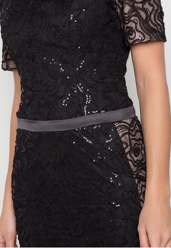 zalora long gown