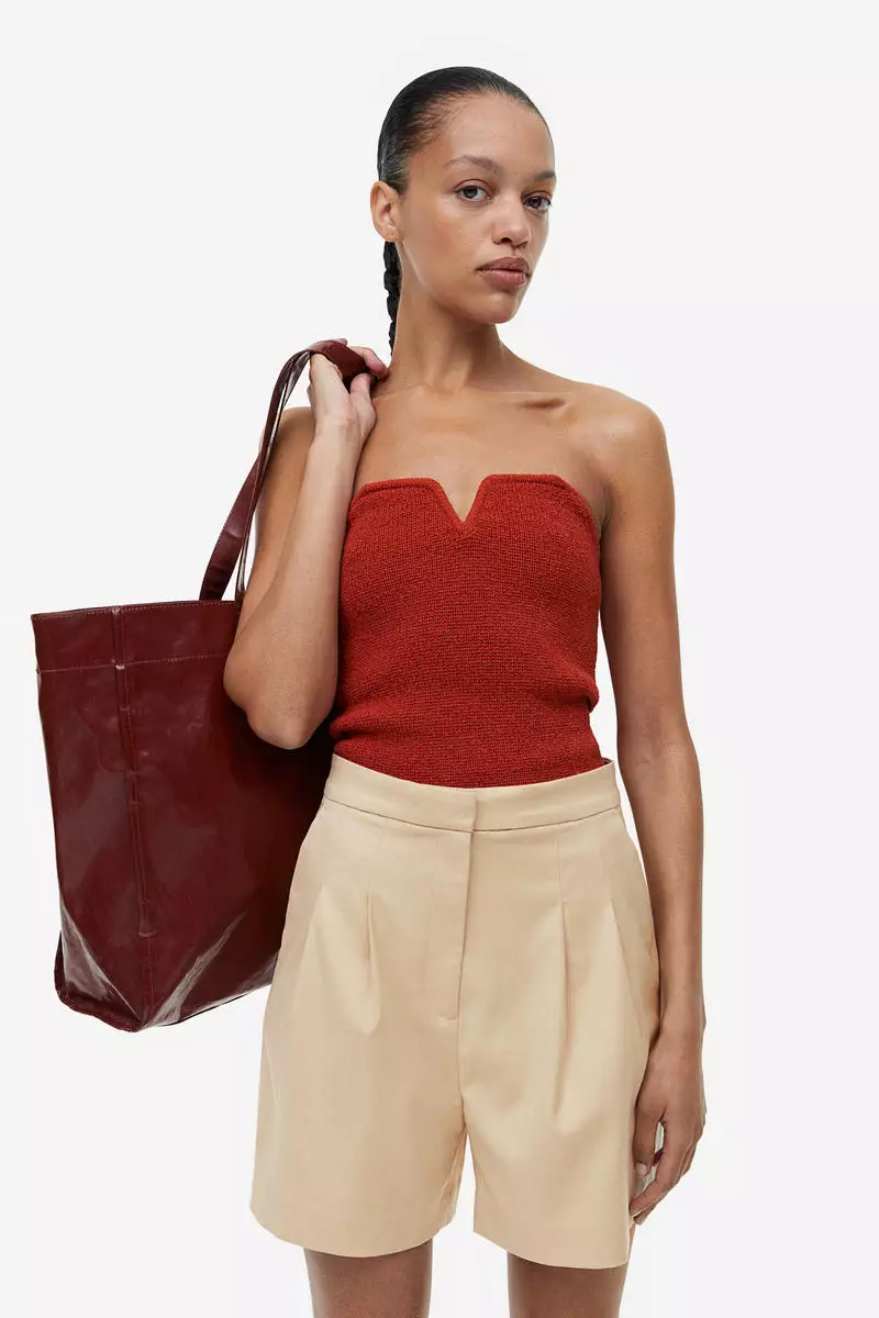 H&m wide shorts shop
