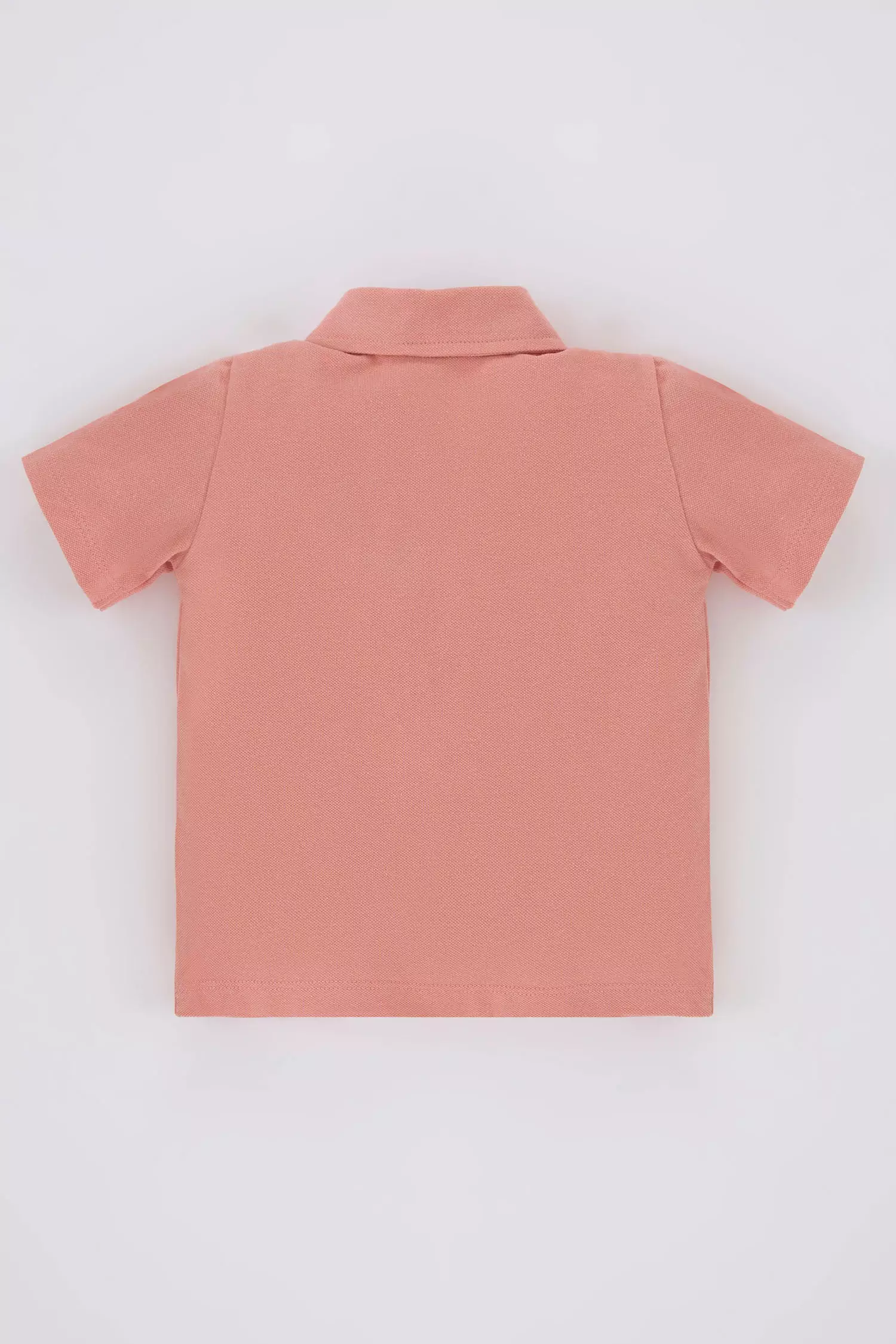 Regular Fit Pique Short Sleeve Cotton T-Shirt