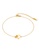 Air Jewellery gold Luxurious Rimini Heart Anklet In Rose Gold FF146AC644F77CGS_1
