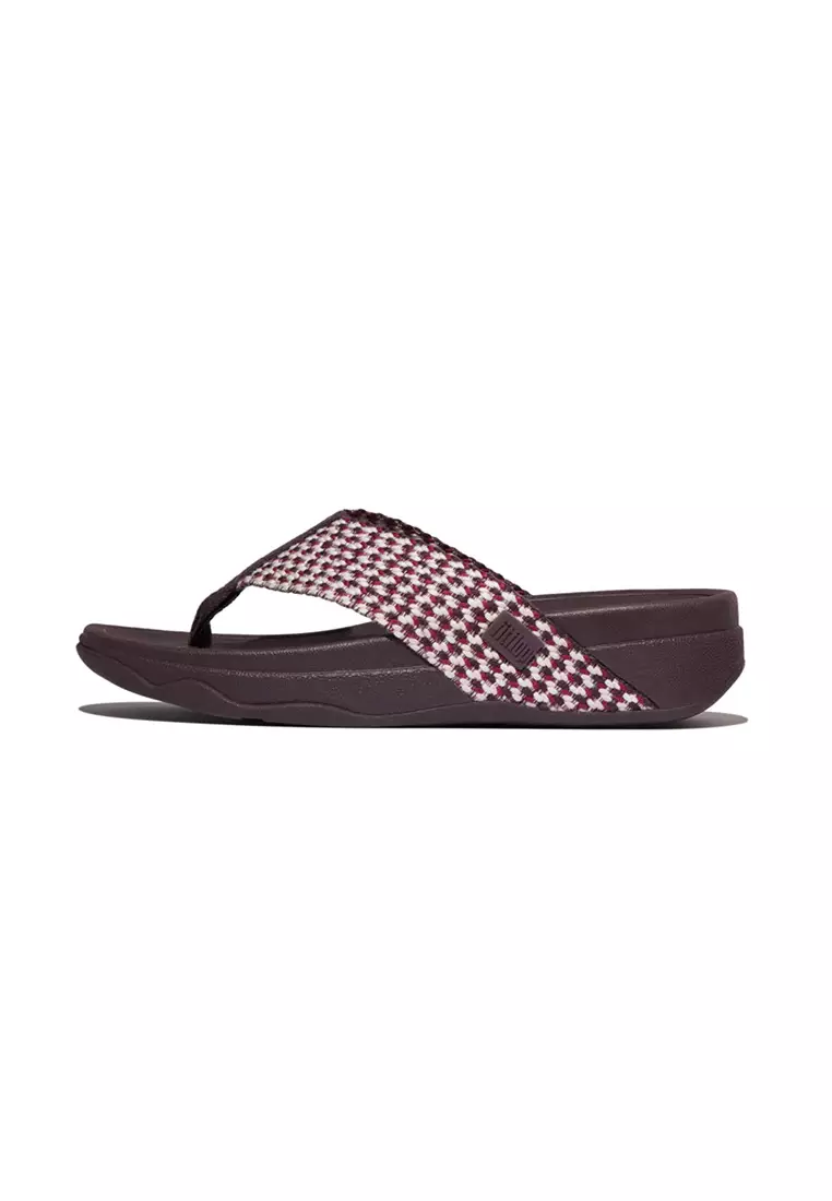 Surfa Multi-tone Webbing Toe-post Sandals