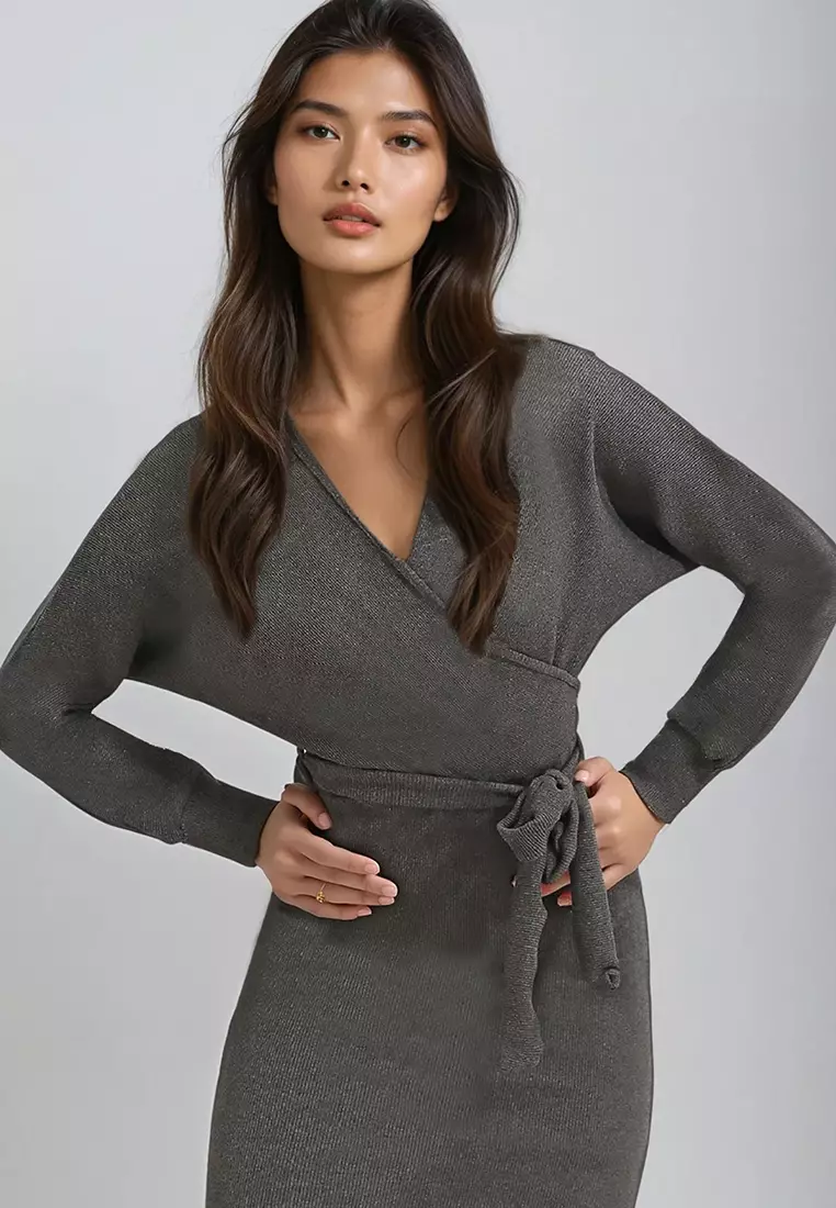 Wrap Mini Dress