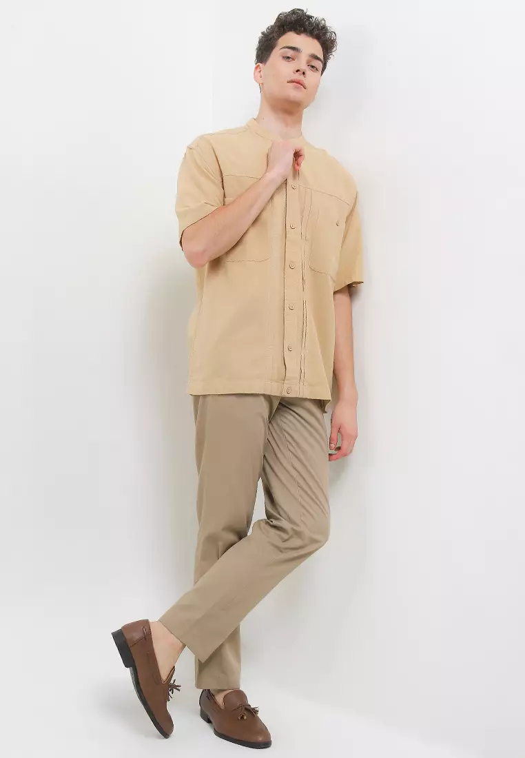 Edward Stand Collar Shirt