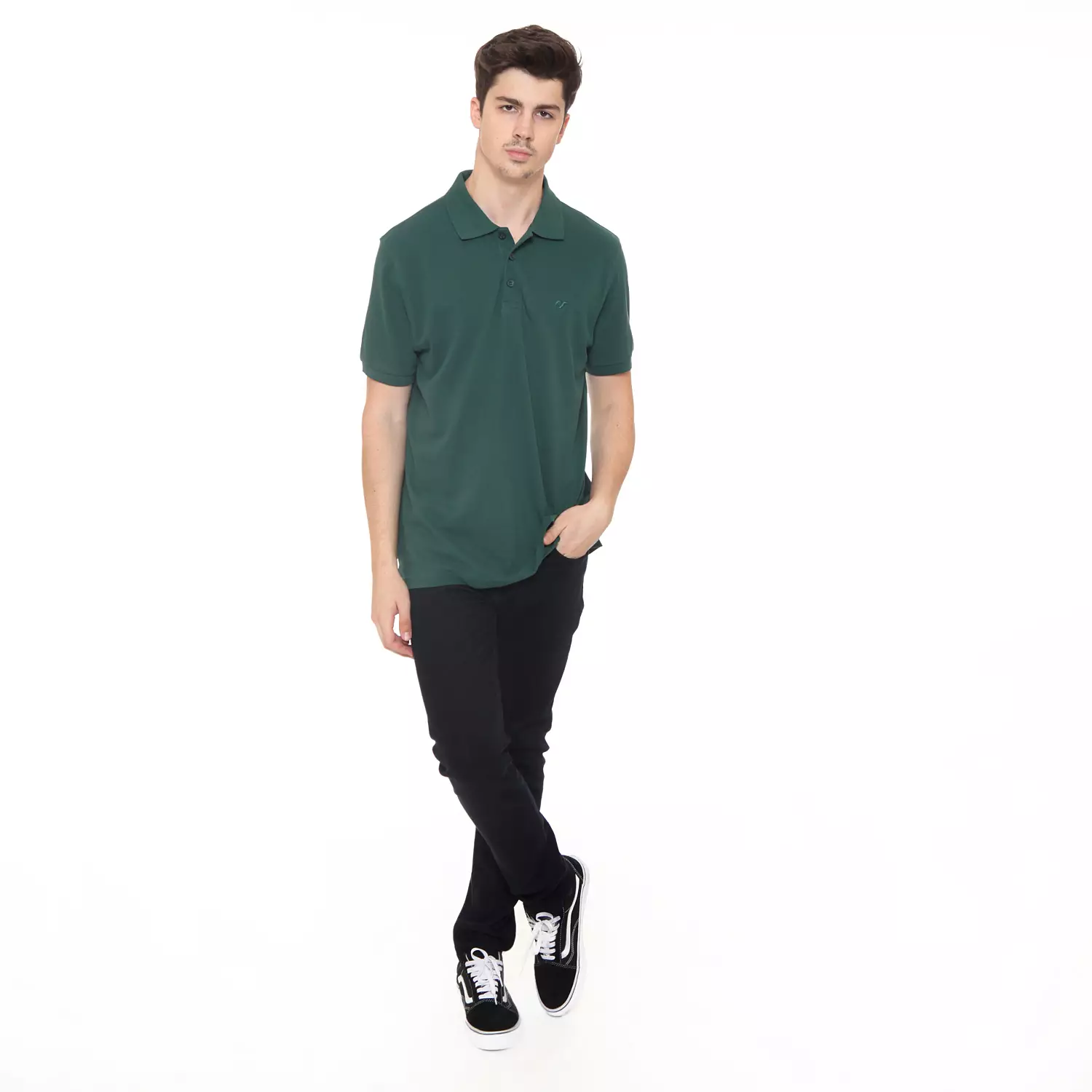Country Fiesta Men's Polo Shirt PPLXS48232 Green Jack