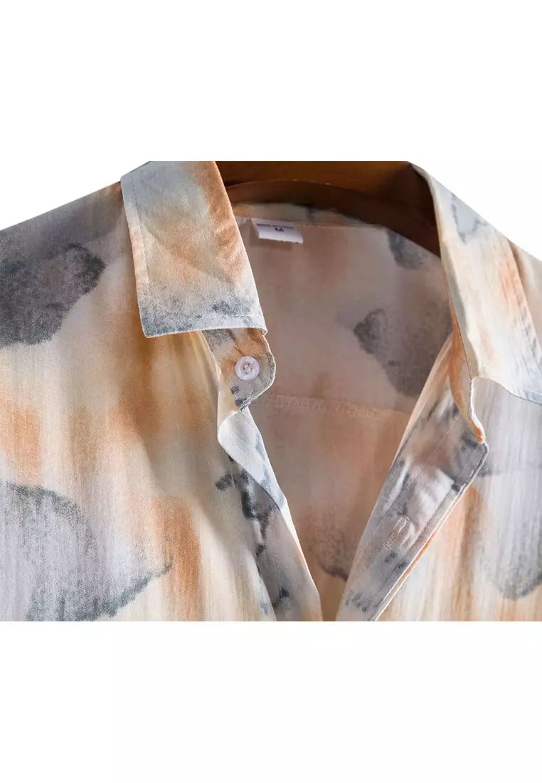 Short Sleeve Printed Shirt YL-C132