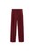 Mango red Wool Straight-Fit Trousers 2BC9AAADB24FCCGS_5