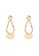 A-Excellence gold 925 Silver Metal Earring AADDEAC889EA86GS_1