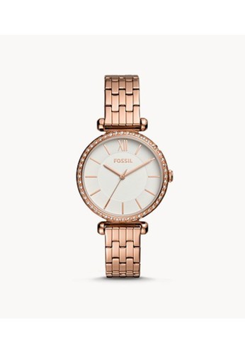 Jual Fossil Fossil Tillie Three Hand Rose Gold Tone Stainless Steel Watch Bq3497 Original Zalora Indonesia