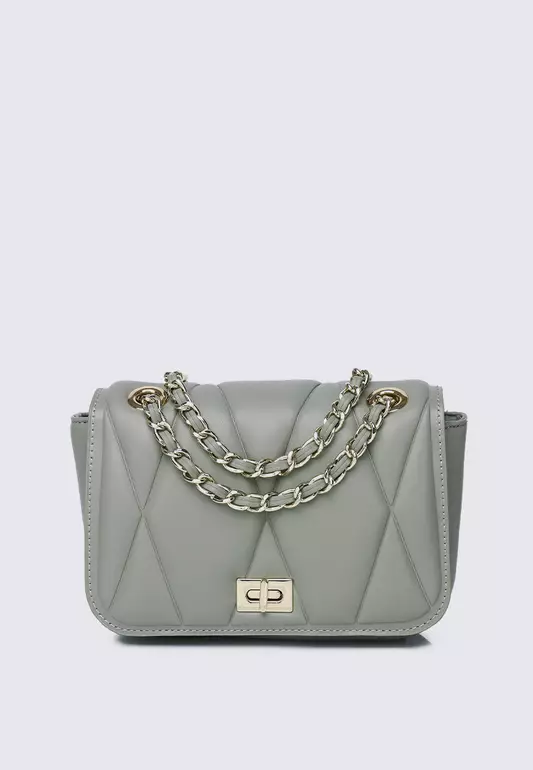 Raina Quilted Chain Strap Bag