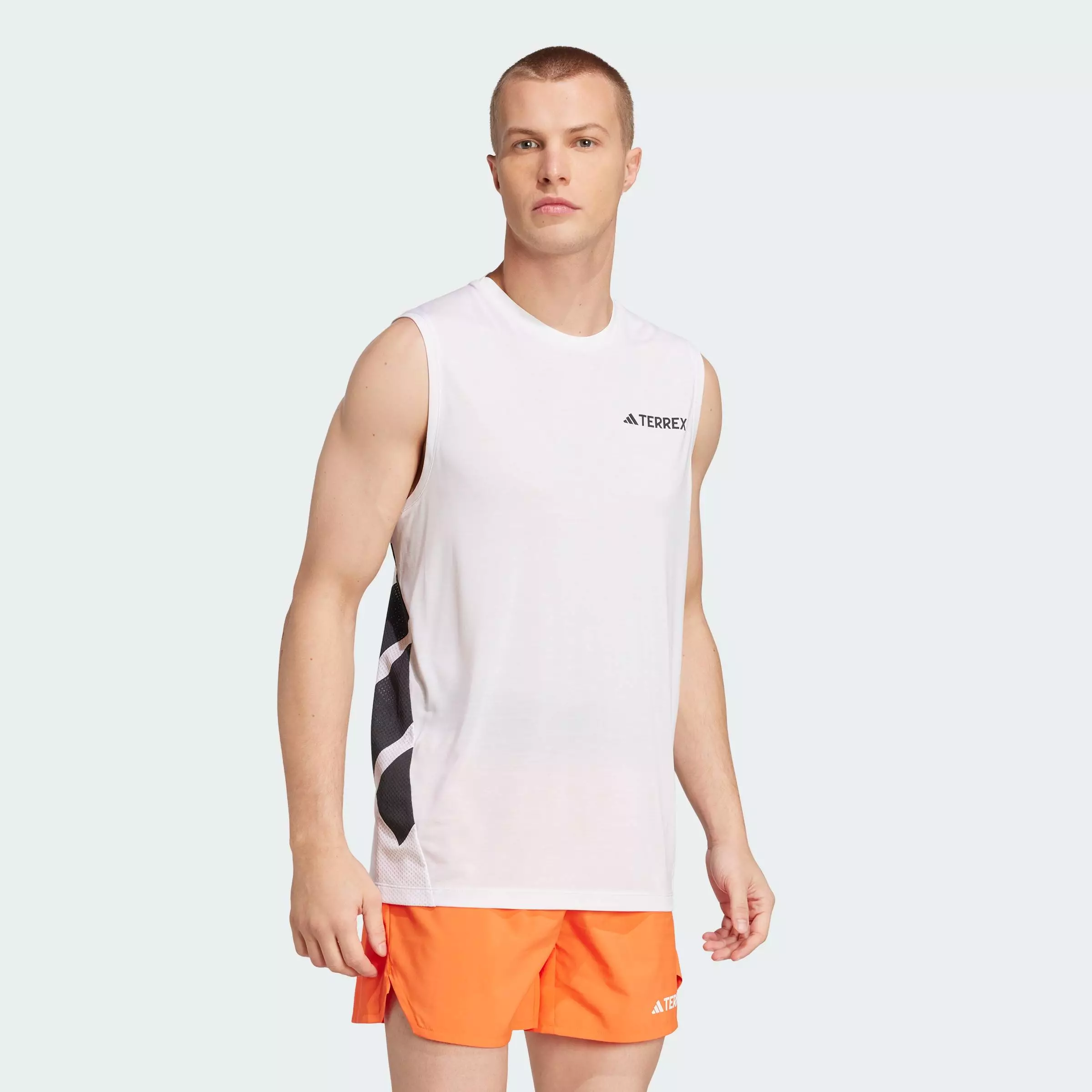Hiking Terrex Xperior Climacool+ Tank Top Men White JN8146