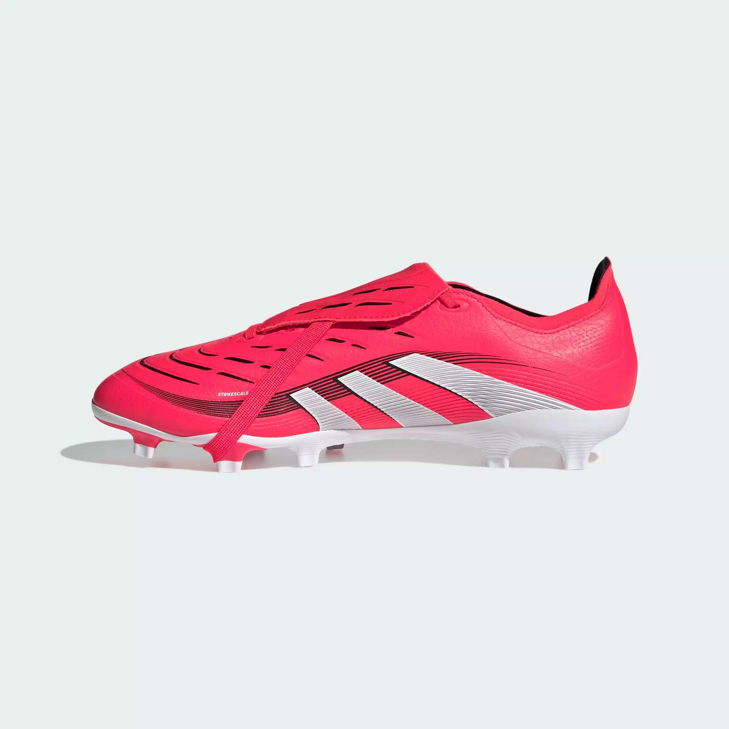 Football Predator League Fold-Over Tongue Firm/Multi-Ground Boots Unisex Red ID1319