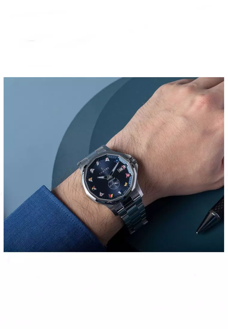 CORUM 海軍上將自動男士手錶 42mm (CRM-395.110.20/V720 AB52)