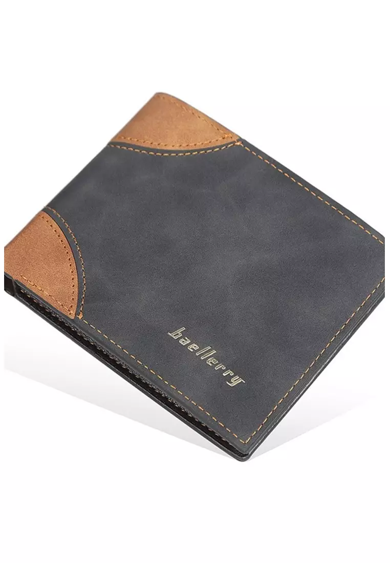 Dompet Pria Model Pendek Bahan Kulit PU Leather Premium ORIGINAL