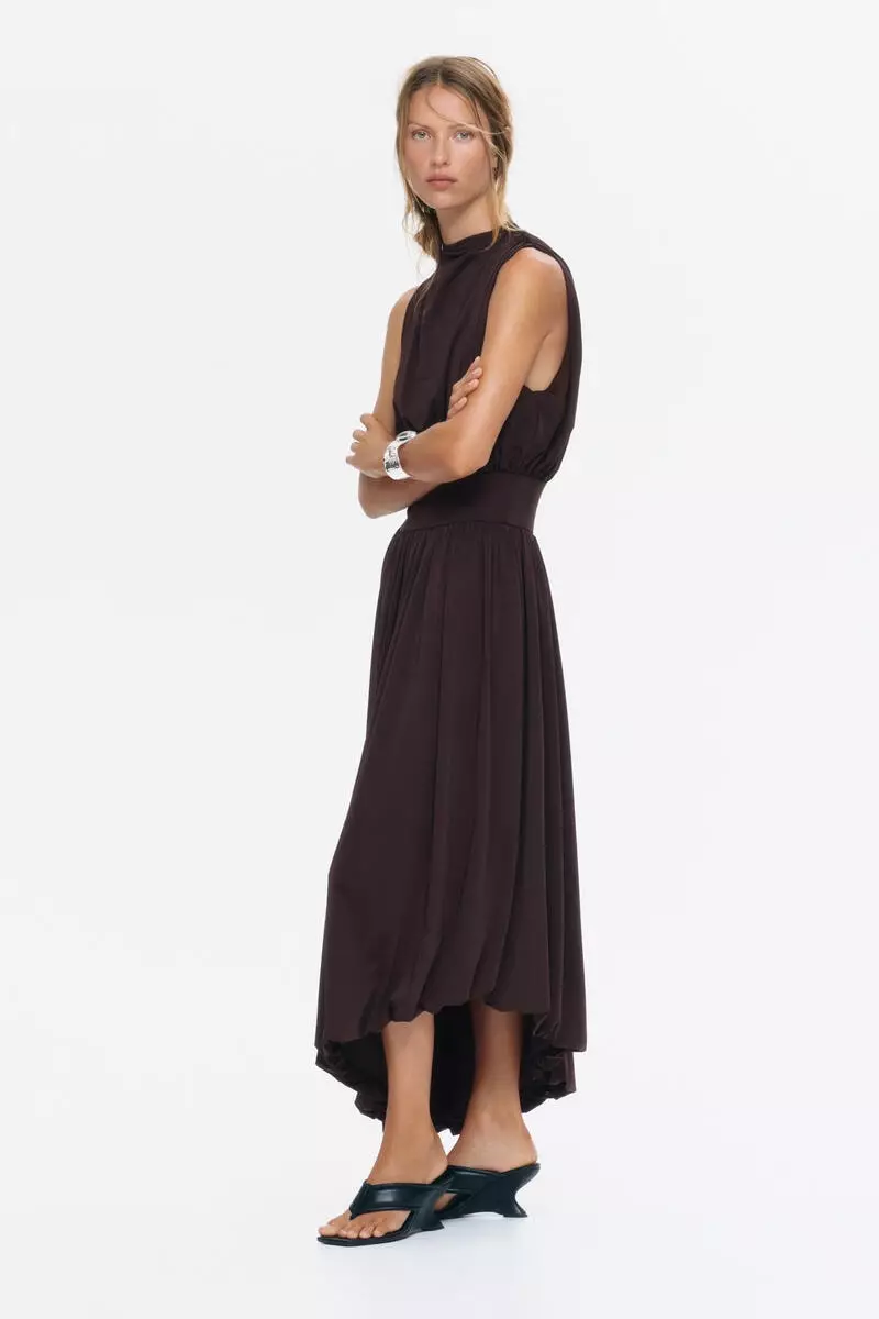 Buy H&M Draped turtleneck dress 2026 Online | ZALORA