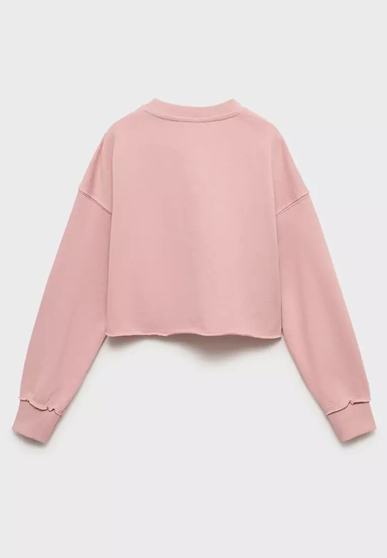 Printed Message Sweatshirt