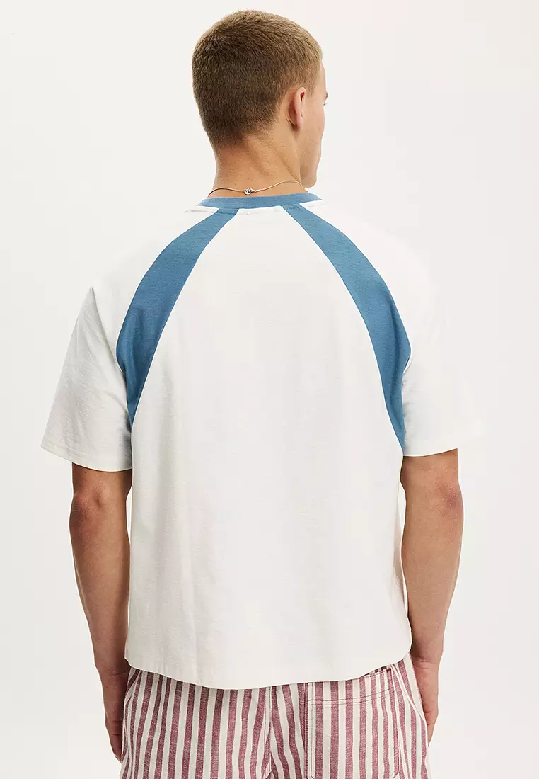 Cropped Fit Graphic T-Shirt