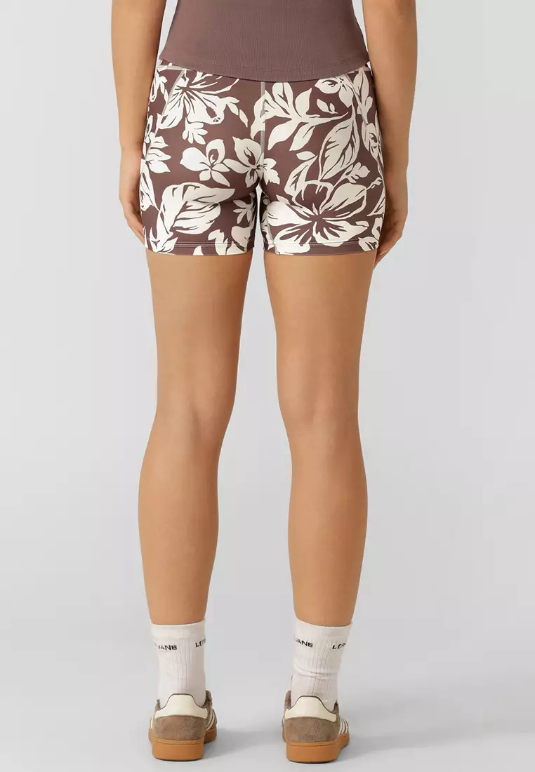 Hibiscus Hi-fold No Ride Bike Shorts