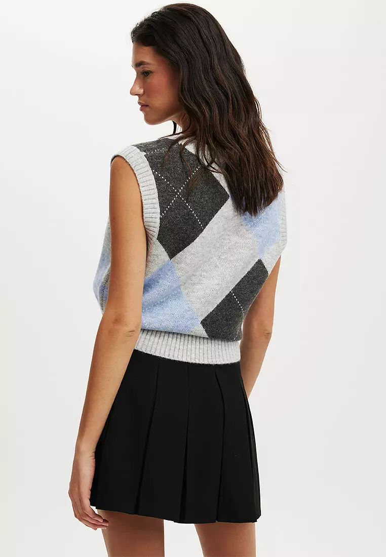 Mae Pleated Mini Skirt