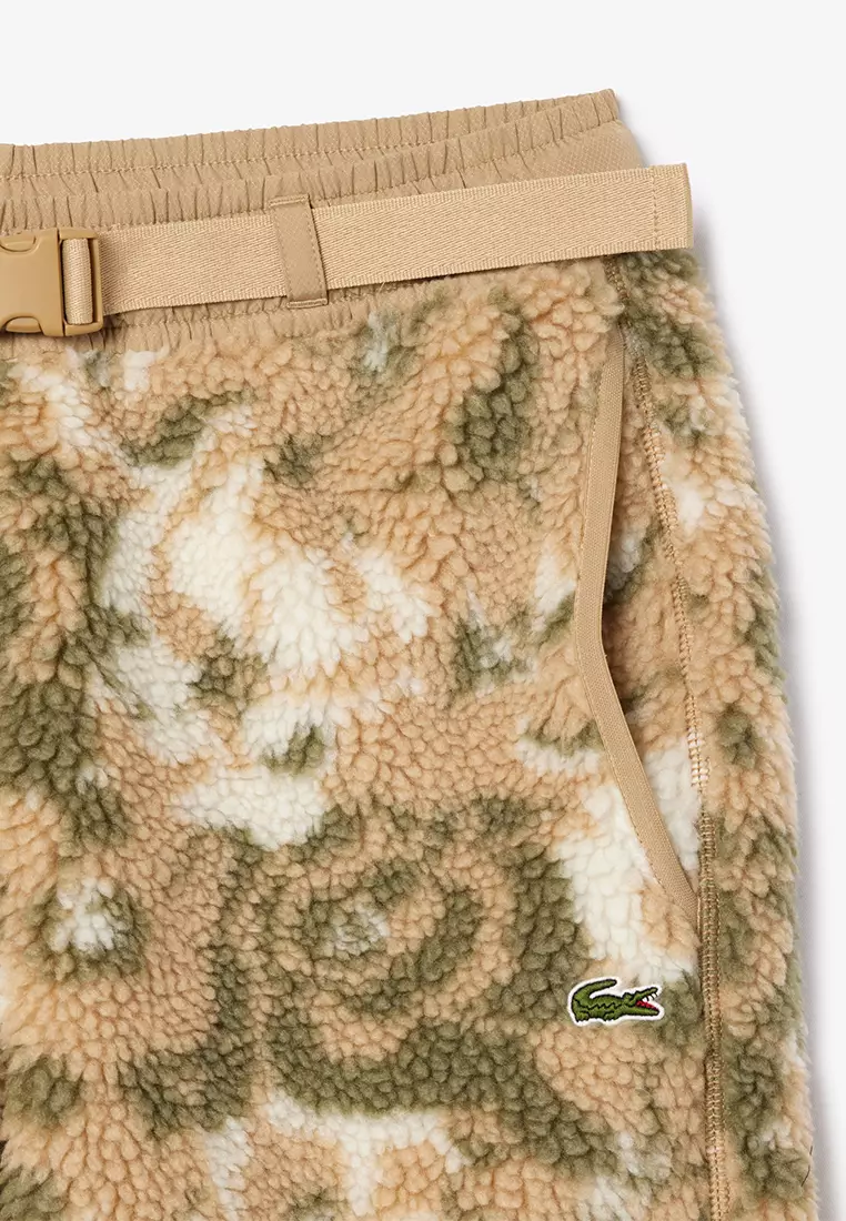Floral Sherpa Sweatpants