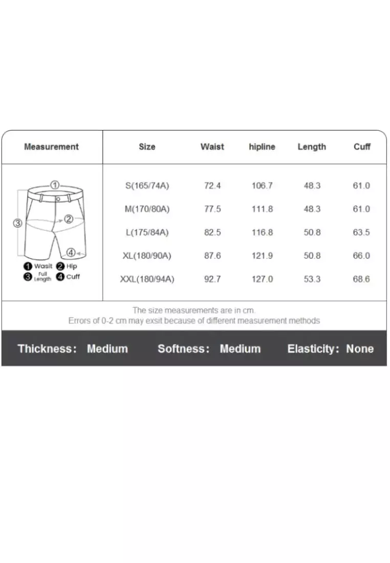 Korea Collection Men's Linen Cotton Elastic Waist Shorts 01106597