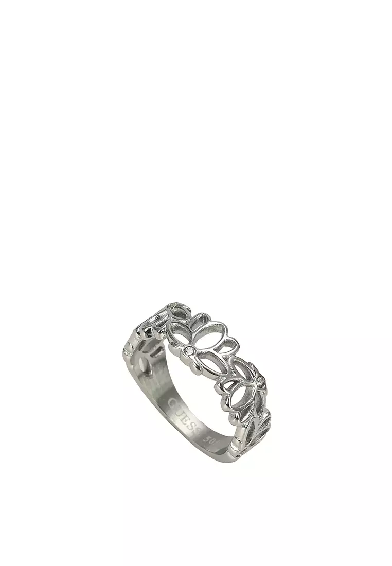 Buy Guess Multi Lotus Ring 2024 Online ZALORA Philippines