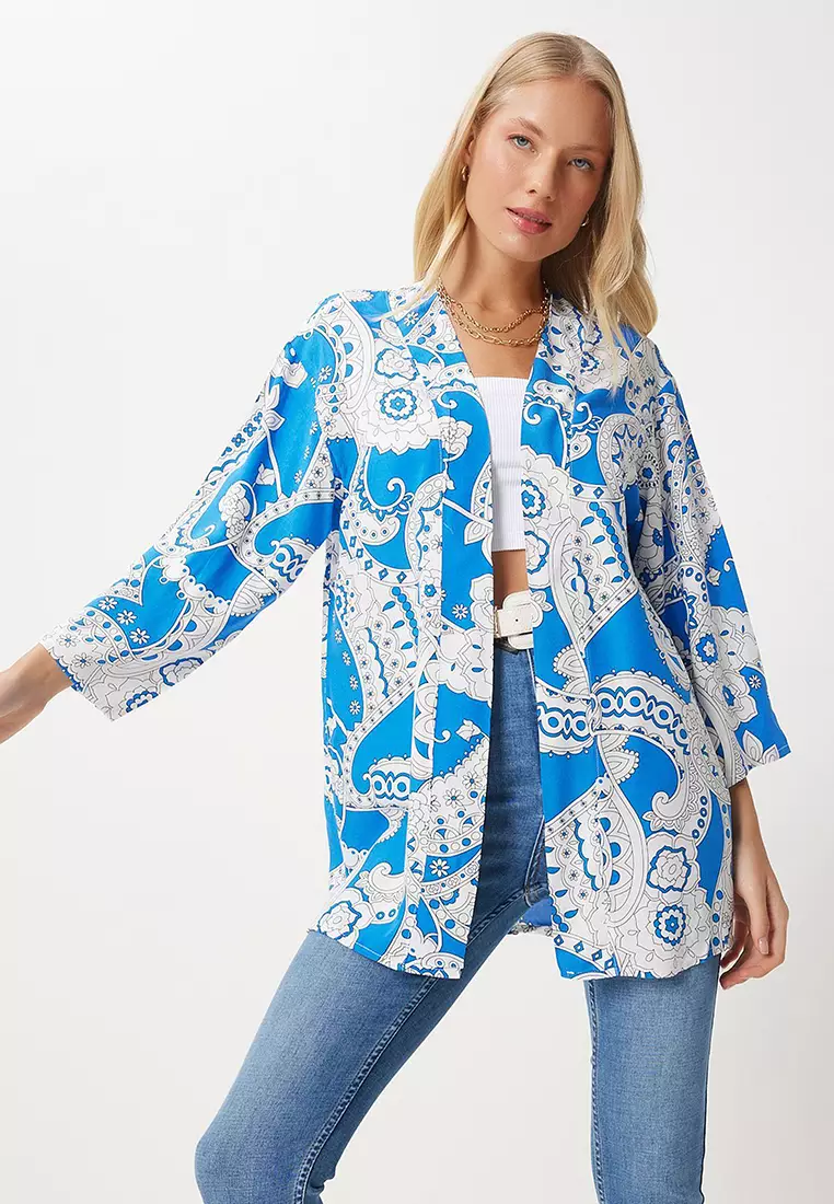 Printed Kimono