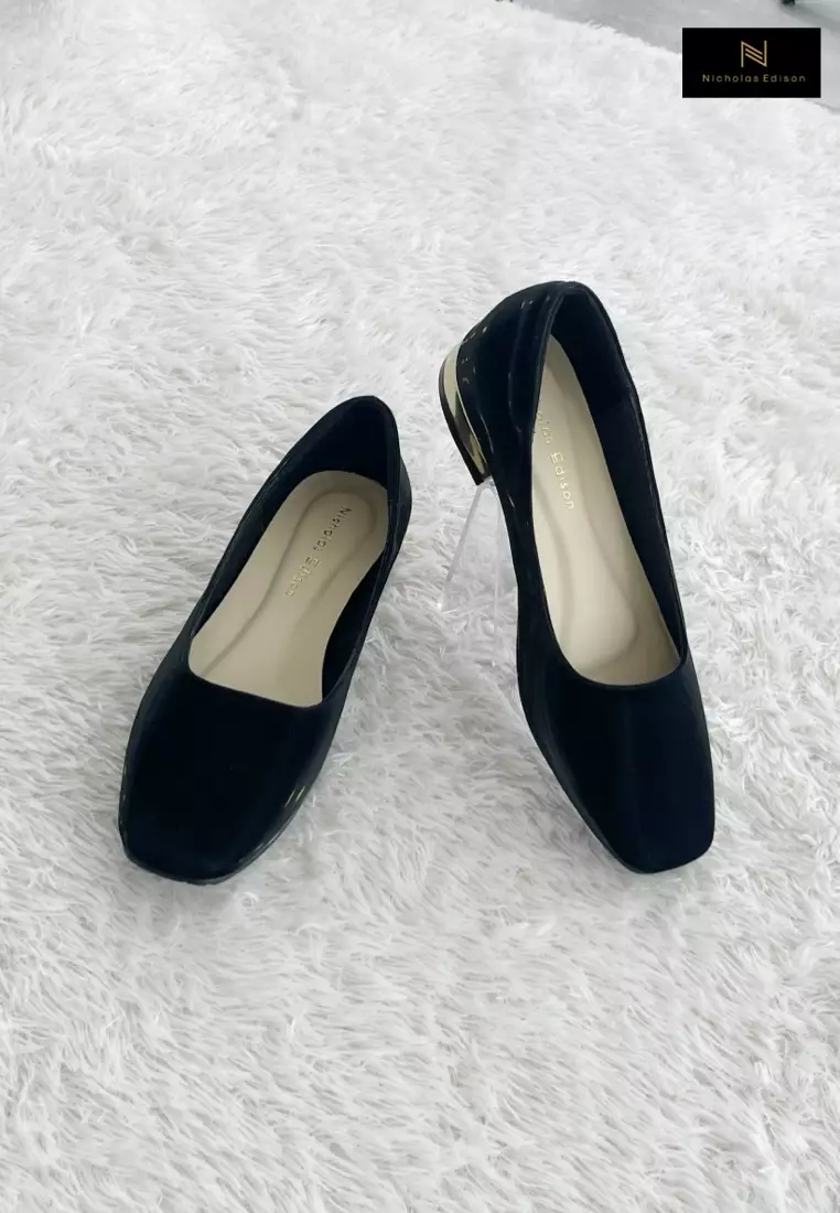 Nicholas Edison Heel Kinar Black