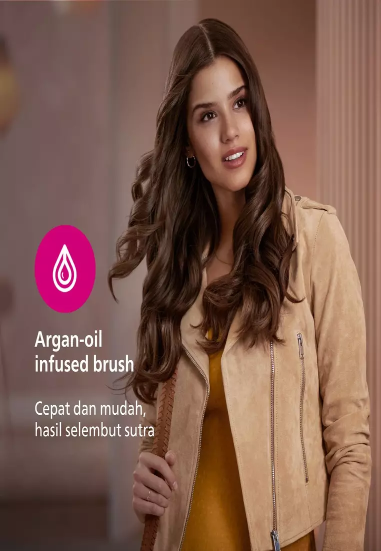 Philips  | Airstyler  | Catokan Curly | Rambut Ekstra Shiny Seperti dari Salon | 3 Aksesoris | BHA301/00
