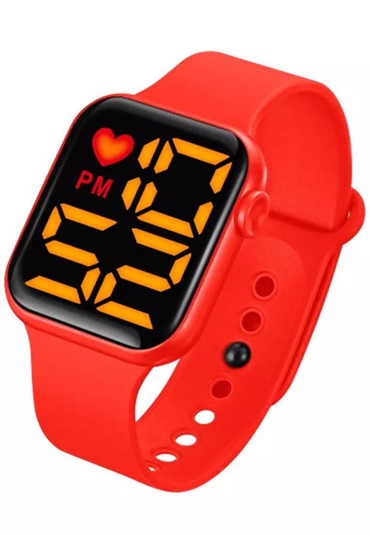 Jam Tangan Digital Pria Waterproof Many Function Strap Tali Material PU Silicone BY86 ORIGINAL