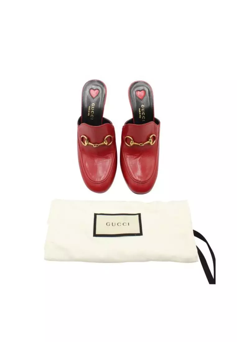 Gucci on sale red mules