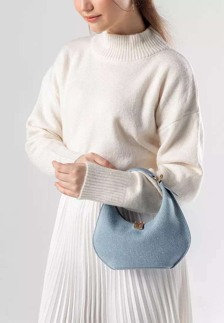 Kuki Mini Bag Denim - Blue