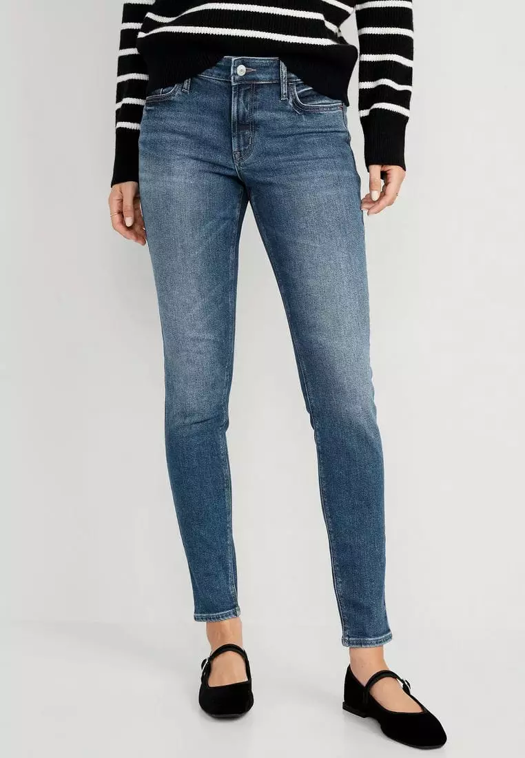 Buy Old Navy Mid-Rise Rockstar Super-Skinny Jeans For Women 2025