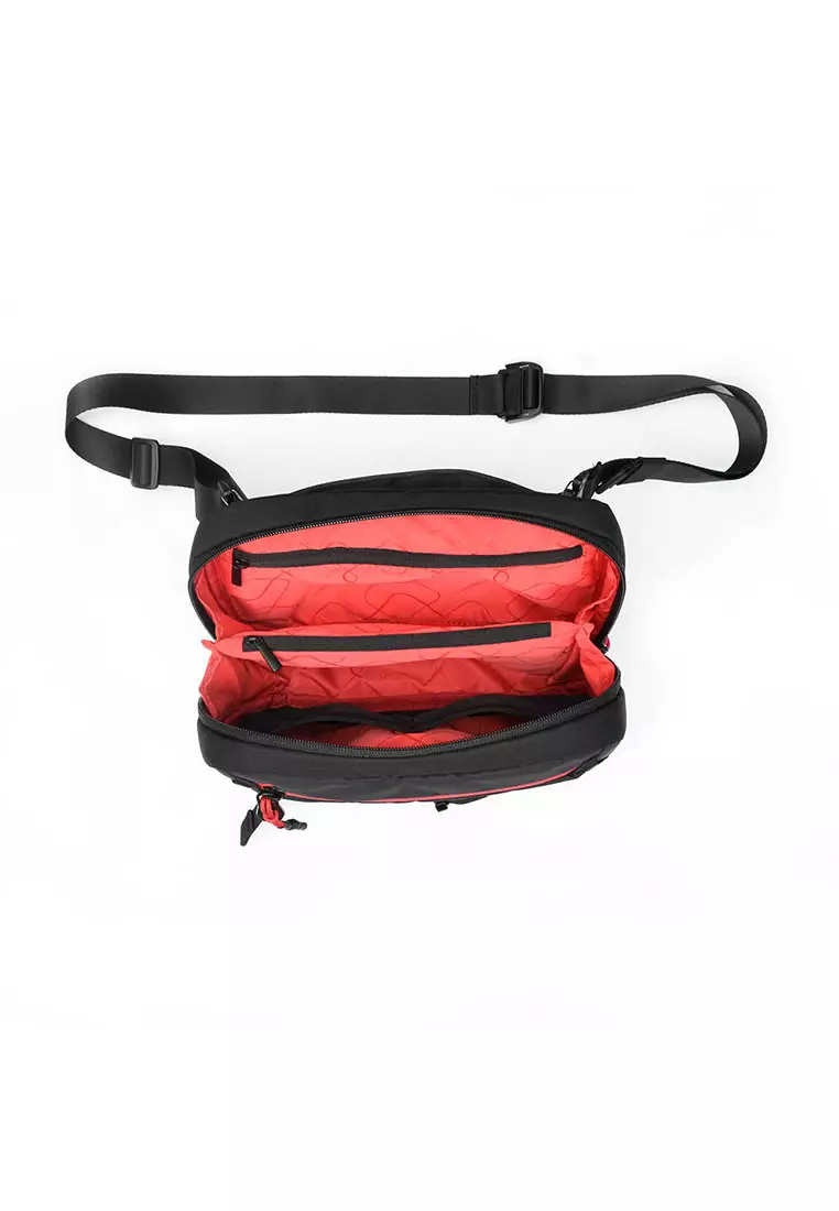 Survival Gear Cordura Crossbody Bag - LB-24141 - Black