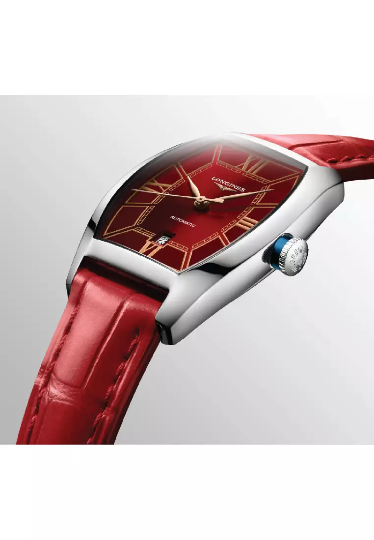 Longines Evidenza Leather Women Watch L21424092