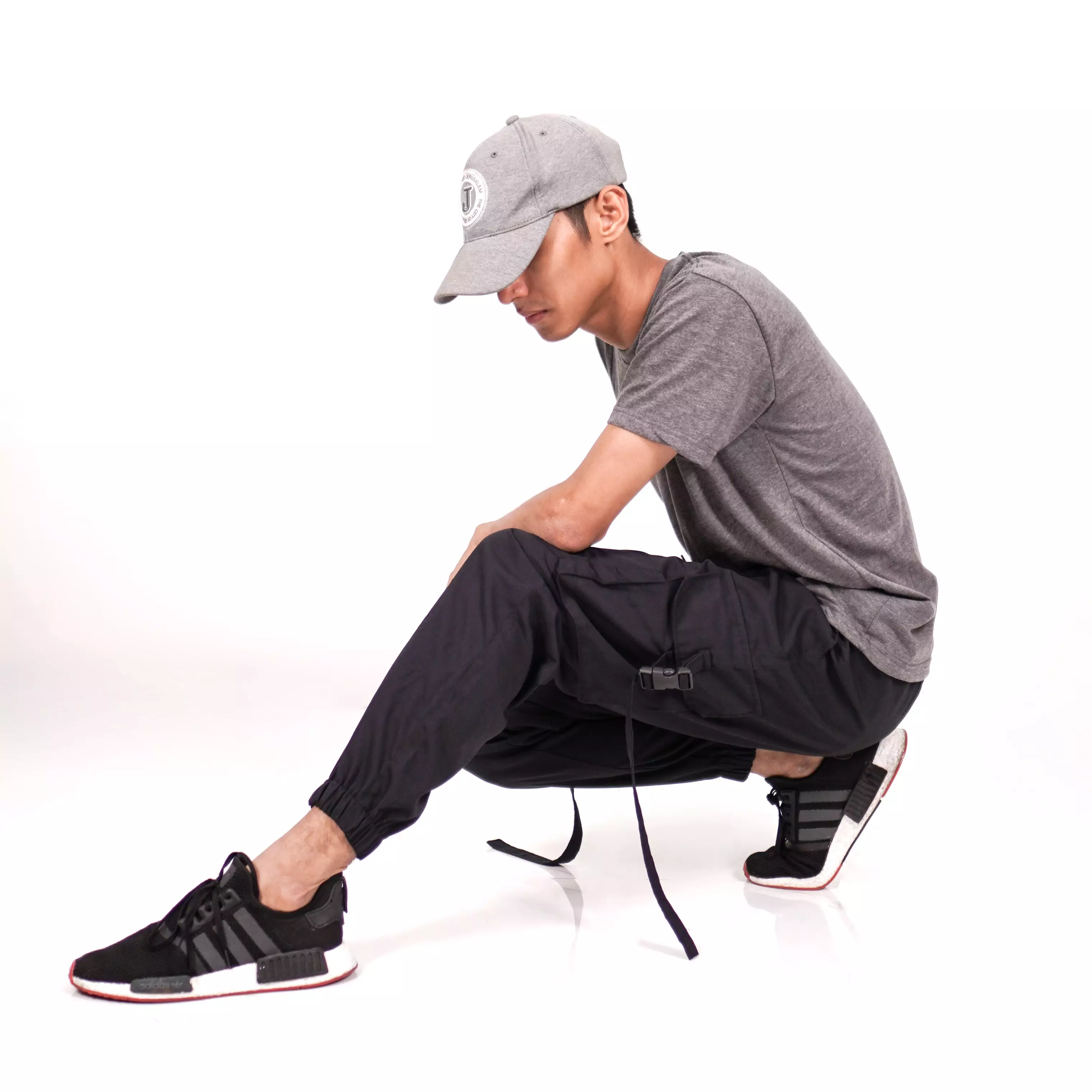 OKECHUKU Arthur Celana Hypebeast Celana Cargo Jogger Cargo Pants Pria