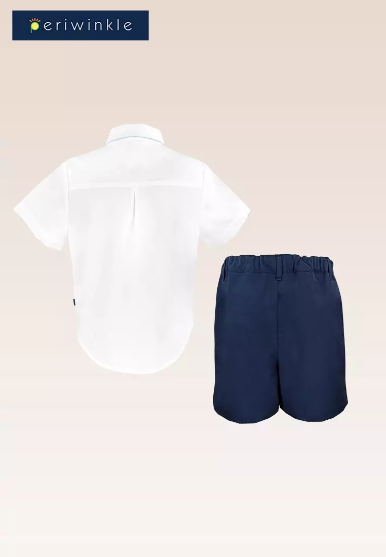Nemo Boys Top and Shorts Set with Bowtie and Belt