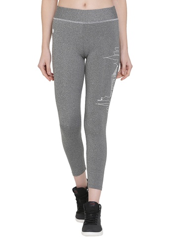 Shop Red Cheri Active New York Yoga Legging Online On Zalora