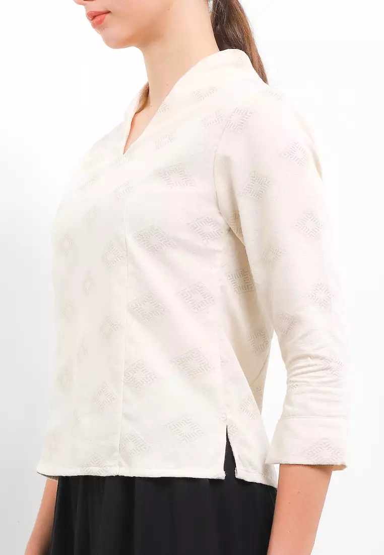 B.Swan-Necked 7/8-length Slv (CH405)+Lining