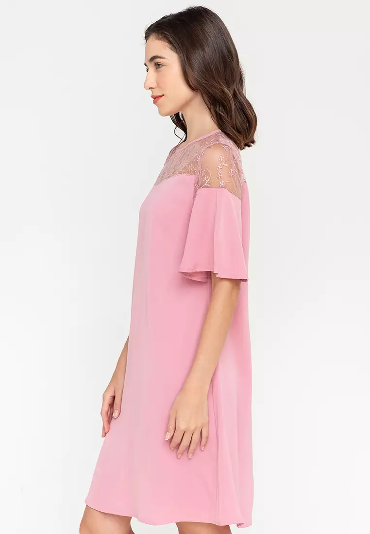 Clarke Lace Yolk Dress