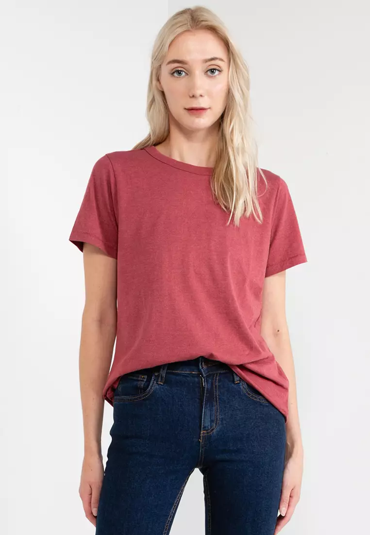 Essential T Shirt  Soft Pink Marle – Superdry