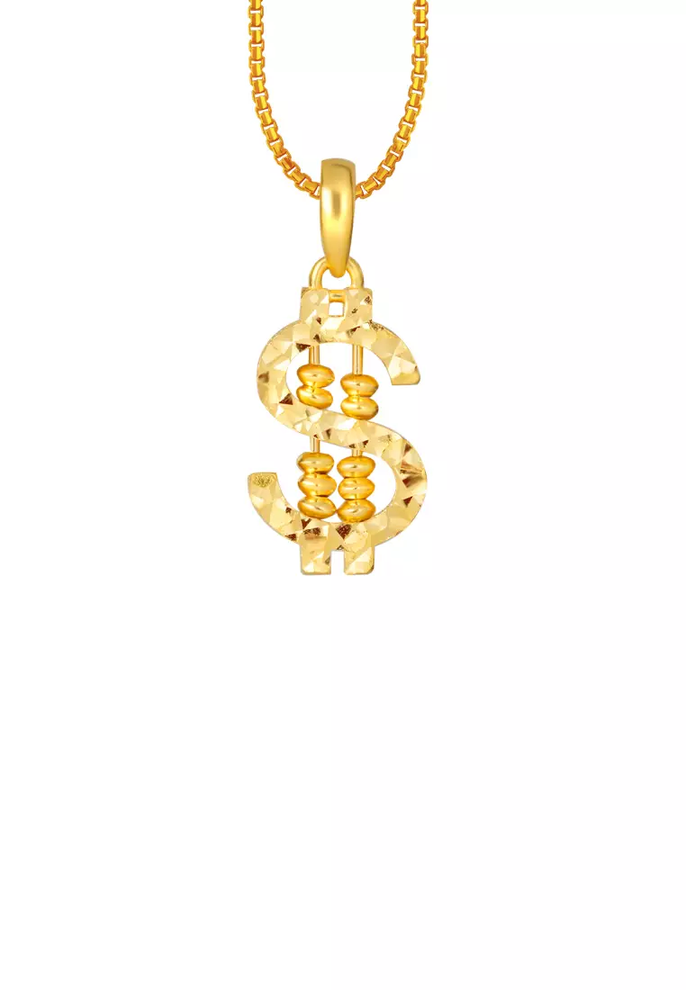 Gold chain and on sale dollars