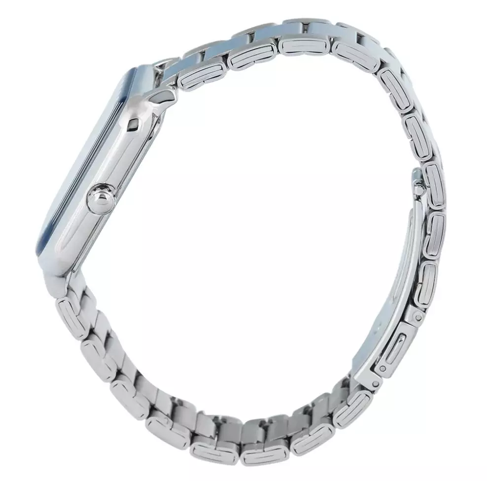 Jam Tangan wanita Alba AH7DW9 AH7DW9X1 Strap Stainless Steel Silver Color Women Blue Dial Watch Original Garansi Resmi