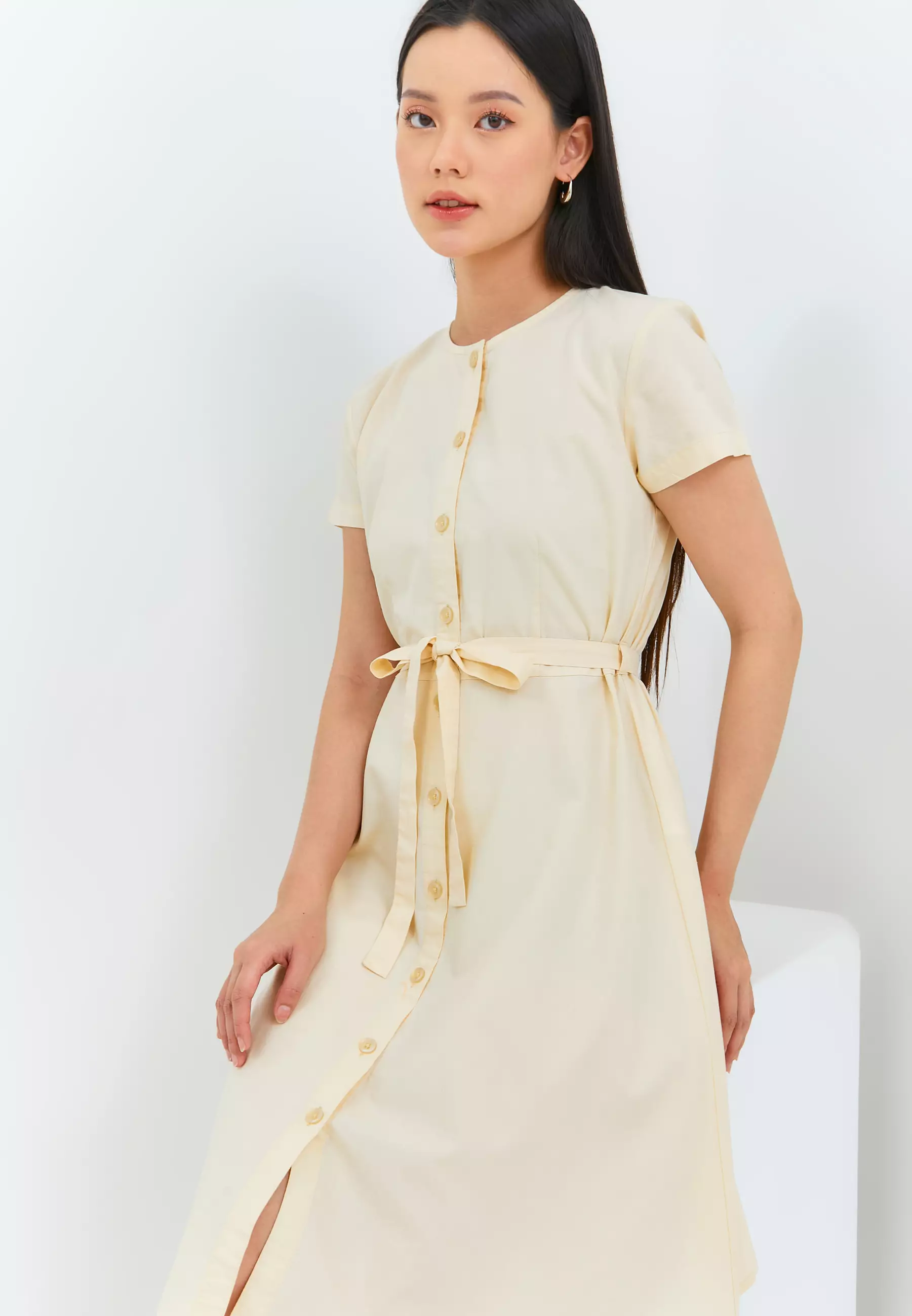 Teresa Cream Dress (G.43111)