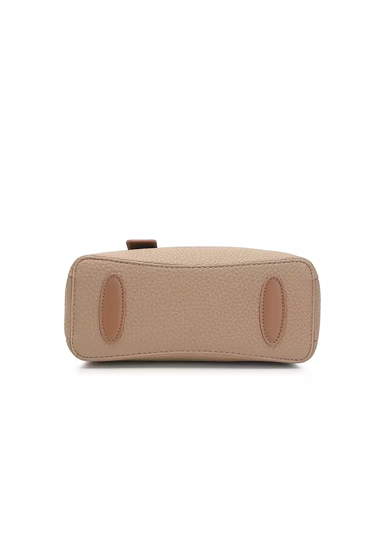 Women's Top Handle Bag / Sling Bag / Crossbody Bag - Khaki