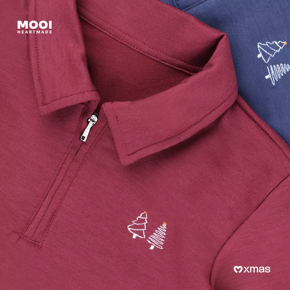 Mooi Kemeja Anak Laki-laki Eric Shirt - Dark Sea