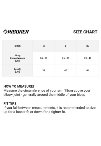 RIGORER Rigorer Compression Arm Sleeve [CS005] | ZALORA Malaysia