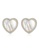 Rouse silver S925 Fashion Ol Heart Stud Earrings 660DAACA50B3C2GS_1