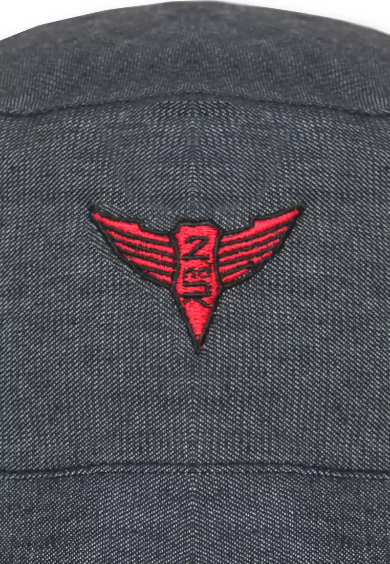 Men Bucket Hat Dark Grey