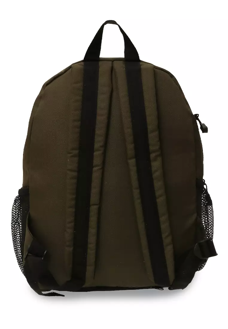 Alessio Tas Ransel Anak Pria Large Compartment Backpack Kids Material Cordura ORIGINAL - Army Green