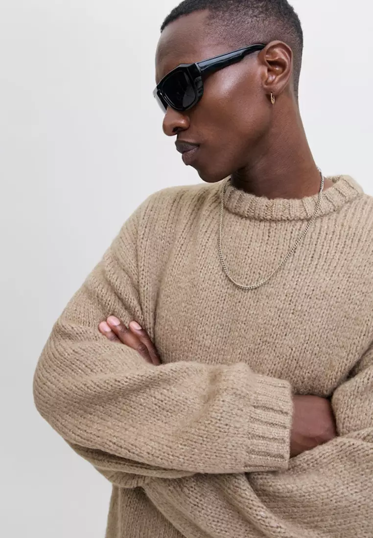 Crew Neck Knit Sweater